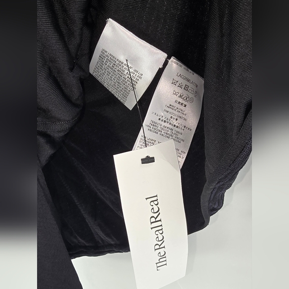 Giorgio Armani Black Floral Embellished Blouse - Picture 7 of 13